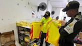 Incautaron más de mil camisetas falsificadas de la selección Colombia: estaban avaluadas en $74 millones