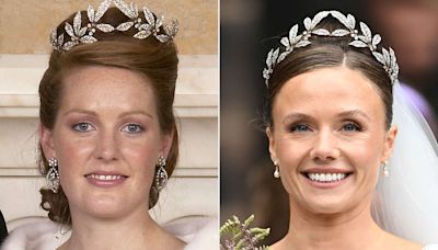 Olivia Henson Sparkles in Family Heirloom Tiara at Wedding to Duke of Westminster, Previously Worn by His Sister