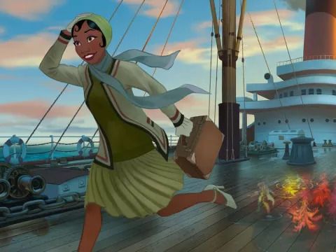 Tiana Disney+ Art Gives First Look at The Princess and the Frog Spin-off