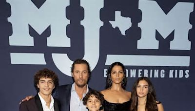 Matthew McConaughey and Camila Alves Made a Rare and Adorable Red-Carpet Appearance With Their Kids