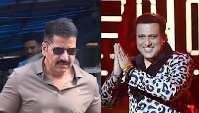 Govinda Gets Shot: Ex-Encounter Specialist Daya Nayak Visits Actor, Heavy Police Bandobast Deployed Outside Mumbai...