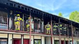 Petersburg motel severely damaged by fire, 29 families relocated to other hotels