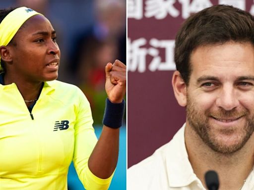 Juan Martin del Potro admits to having same view on tennis as Coco Gauff did