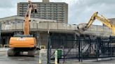 Crews begin to tear down iconic Greyhound building in downtown Louisville