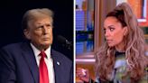 'The View': Sunny Hostin says she "blames" Donald Trump for the deaths of her in-laws during COVID-19