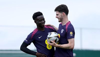 Arsenal: Mikel Arteta confident Bukayo Saka and Declan Rice will be ready for new season