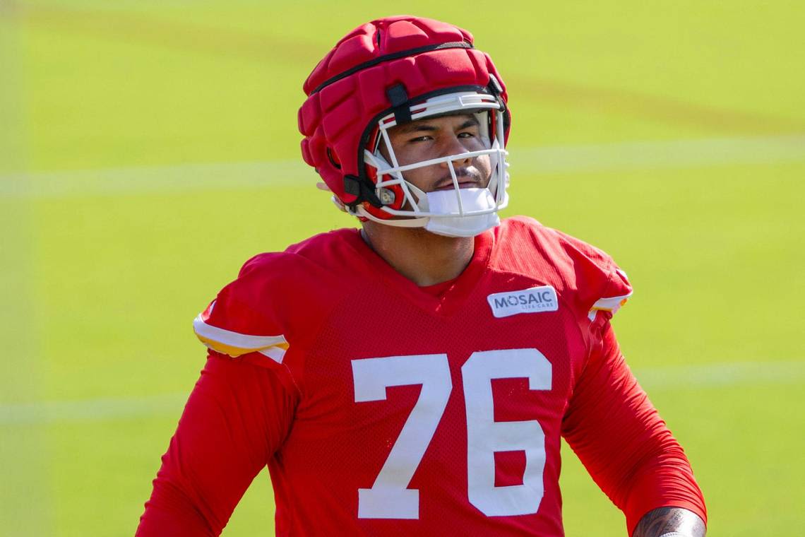 Chiefs encouraged by rookie tackle, even through some struggles: ‘He’s gonna be OK’