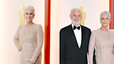 Jamie Lee Curtis, 64, shimmers at 2023 Oscars alongside husband Christopher Guest, 75