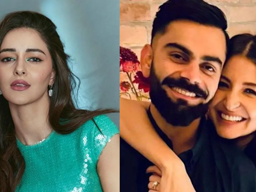 Ananya Panday REACTS to Virat Kohli and Anushka Sharma’s love story | Hindi Movie News - Times of India