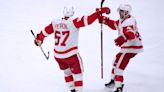 David Perron's two third-period goals lifts Detroit Red Wings to 5-3 win over Sharks