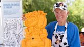 A natural born cheesehead, Manitowoc native Sarah Kaufmann carves out a record-setting career as a cheese sculptor