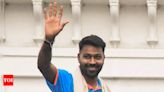 Stoic Hardik Pandya sports a smile as life goes on for India all-rounder | Cricket News - Times of India