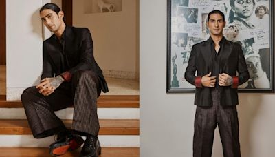 Prateik Babbar recycled his late mother Smita Patil's saree into a suit