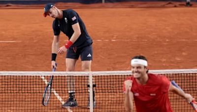 Paris 2024 day six: Murray’s career over after doubles defeat, plus swimming finals – as it happened