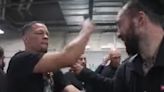 MMA star Nate Diaz slapped a YouTube reporter backstage at the UFC 276 show in Las Vegas