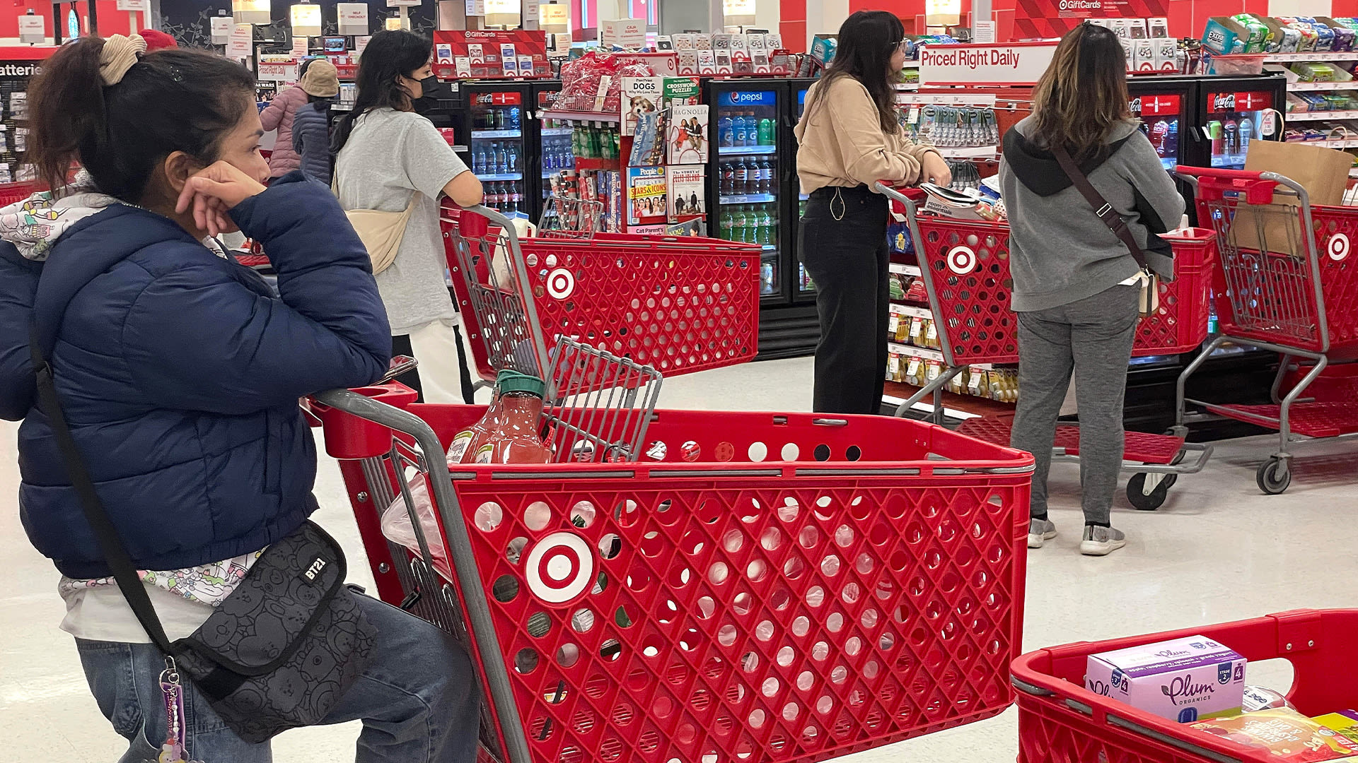 'Feeling like 1600 BC,' says Target shoppers as self-checkout is closed
