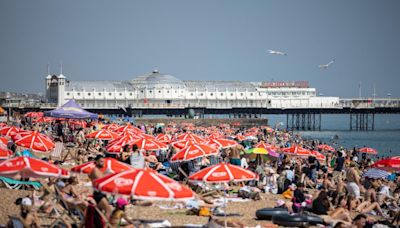 Safety warning as temperatures rise and thousands flock to the seafront