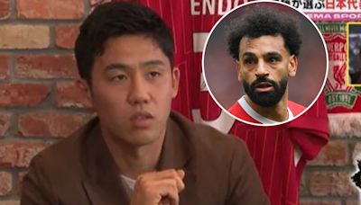 Endo appears to leak Salah's Liverpool exit in transfer bombshell on Japanese TV