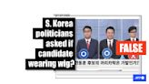South Korea politicians quizzed on Dior bag scandal, not 'candidate's wig' in TV debate