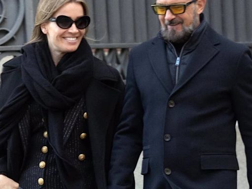 Antonio Banderas y Nicole Kimpel disfrutaron de la capital como dos enamorados