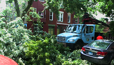 The most stunning moments during Chicago's wild weather