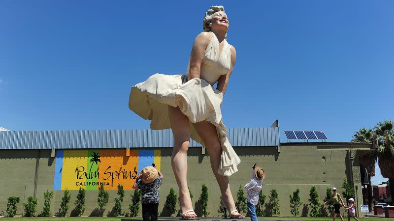 Controversial Marilyn Monroe statue in Palm Springs to be moved — again