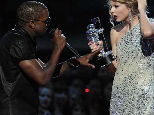 Revisiting Taylor Swift and Kanye West's MTV VMAs Feud 15 Years Later