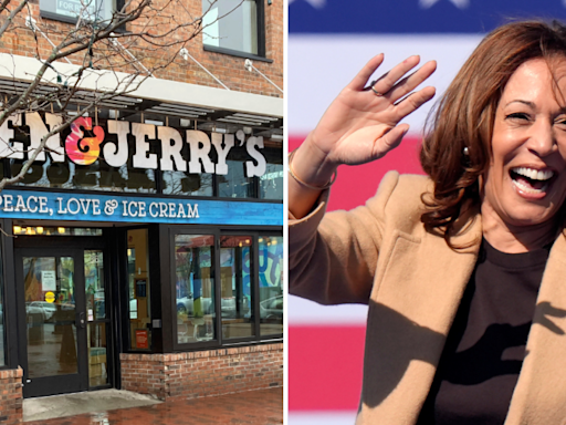 Ben & Jerry’s co-founders unveil Kamala Harris ice cream flavor