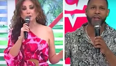 Janet Barboza le reclama en vivo a Edson Dávila por no ir a su cumpleaños: "Se le subieron los humos"