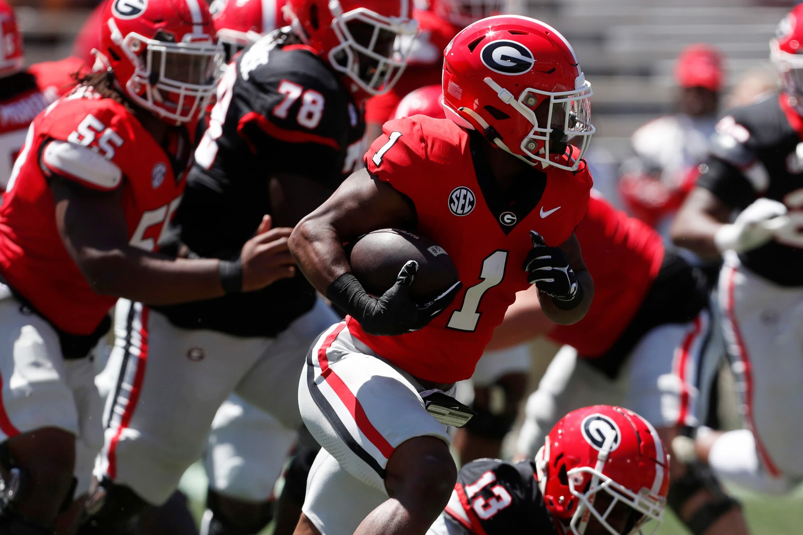 Georgia RB Trevor Etienne’s DUI charges have been dropped