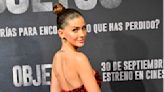 La China Suárez y el glamoroso look que eligió para la alfombra roja del film Objetos en Madrid