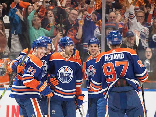 Draisaitl scores twice as Oilers beat Kings 4-3 to advance to 2nd round