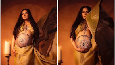 Richa Chadha's Ode To Her Daughter With "Flower Of Life, Symbol Of Divine Feminine" In Unseen Maternity Photoshoot