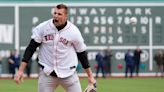 Watch: Rob Gronkowski put an NFL spin on a ceremonial first pitch