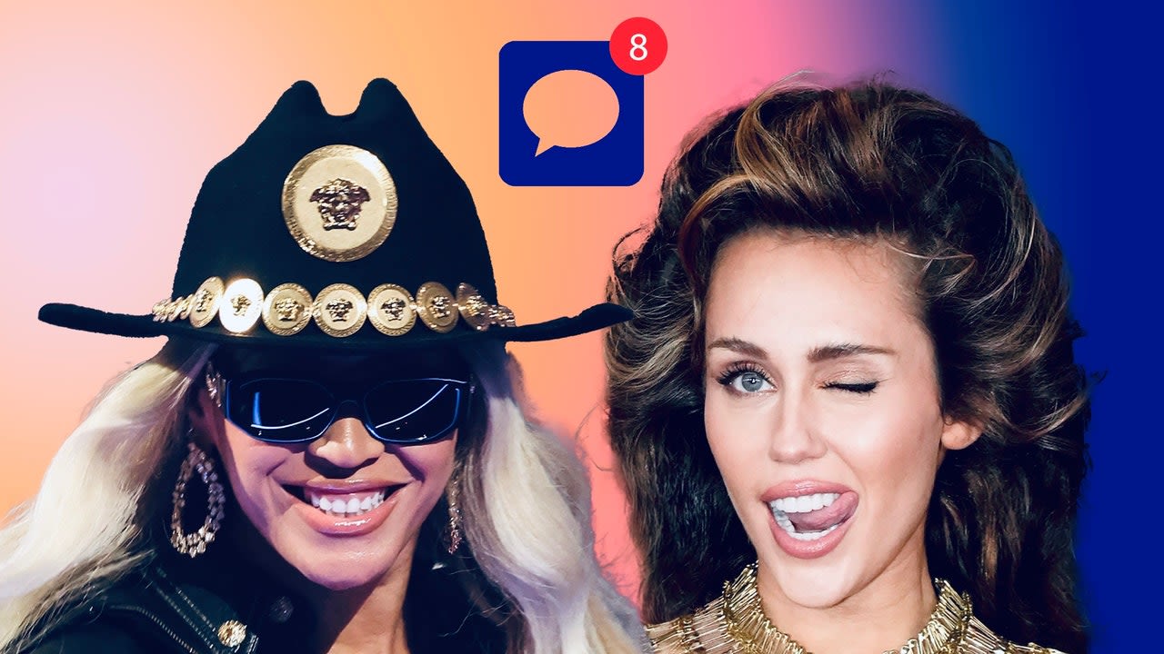 What Do Miley Cyrus & Beyoncé Text About Every Day?