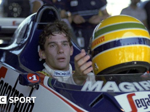 Ayrton Senna: Brazilian's first F1 car driven at Silverstone