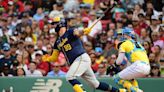 Brewers ride 5-run third inning to turn back Red Sox