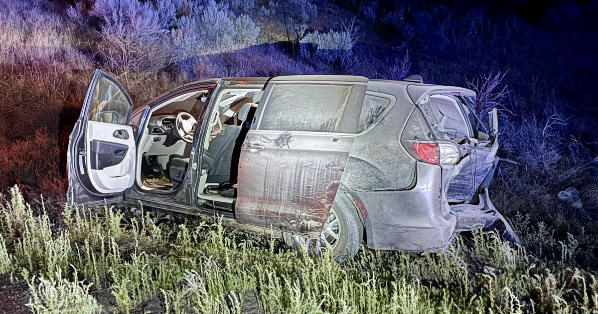 Adult and two juveniles injured in wreck caused by drunk driver on I-15 in Pocatello