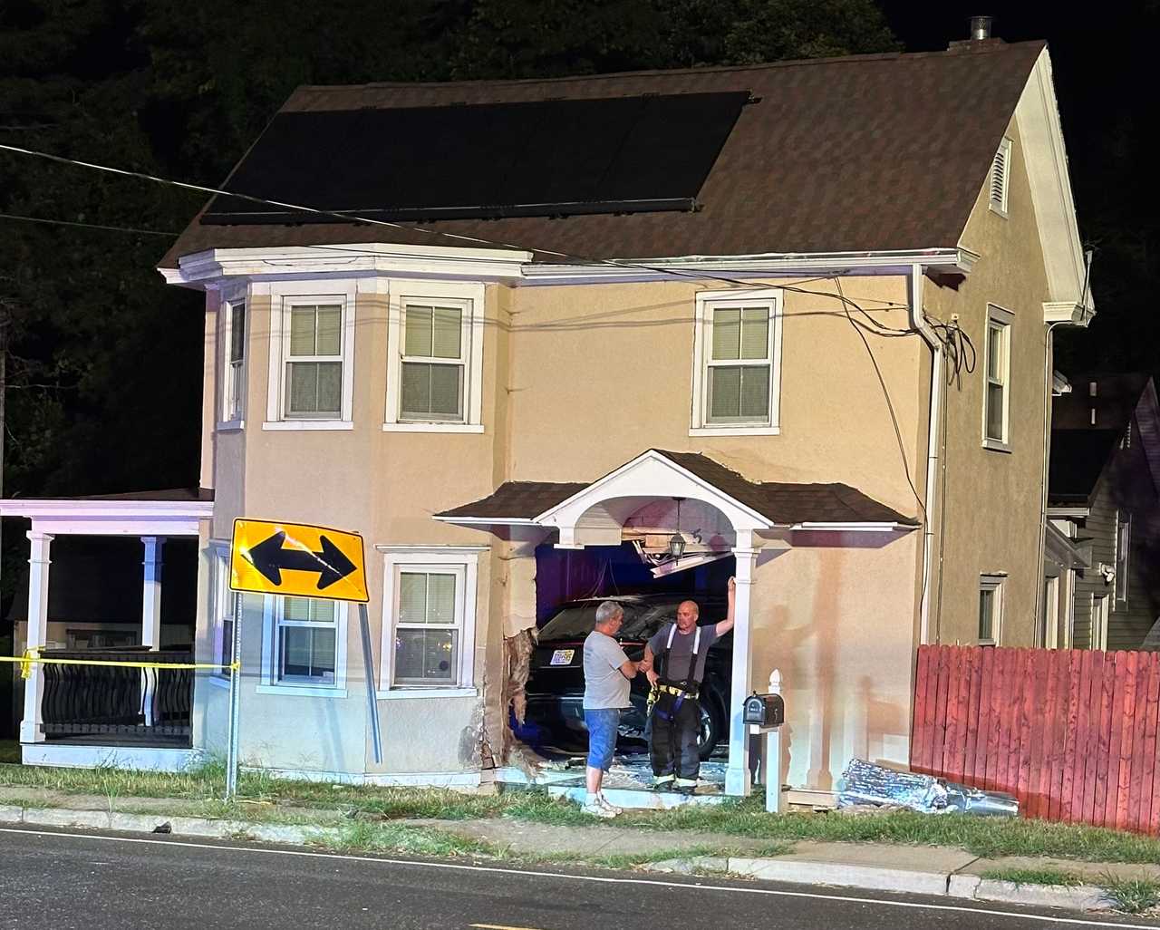 Driver Airlifted After Crashing SUV Into New Egypt Home On Labor Day, Police Say