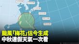 颱風「梅花」估今生成 中秋連假天氣出爐「週六晚要變天」