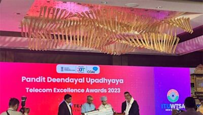 Tejas Networks wins Pandit Deendayal Upadhyaya Telecom Excellence Award from Government of India