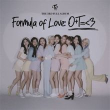 TWICE - FORMULA OF LOVE: O+T=3 (ALBUM COVER) by Kyliemaine on DeviantArt