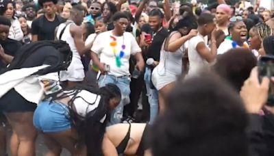 From Fist Fights To Hair-Pulling: 'Gay Pride Day' Turns Chaotic At Washington Square Park In NYC; VIDEO