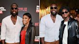 Dwyane Wade Poses for Family Pics with Daughter Zaya and Wife Gabrielle Union at Netflix Event