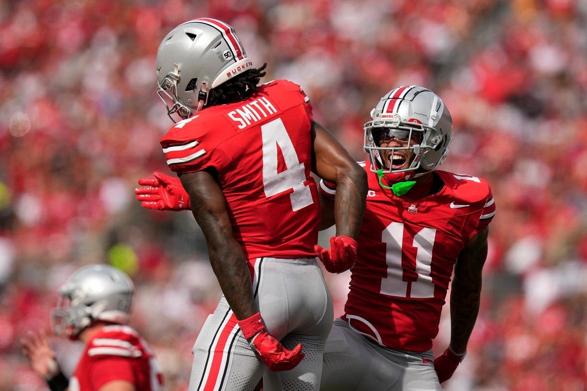 WATCH: Ohio State star Jeremiah Smith scores long touchdown