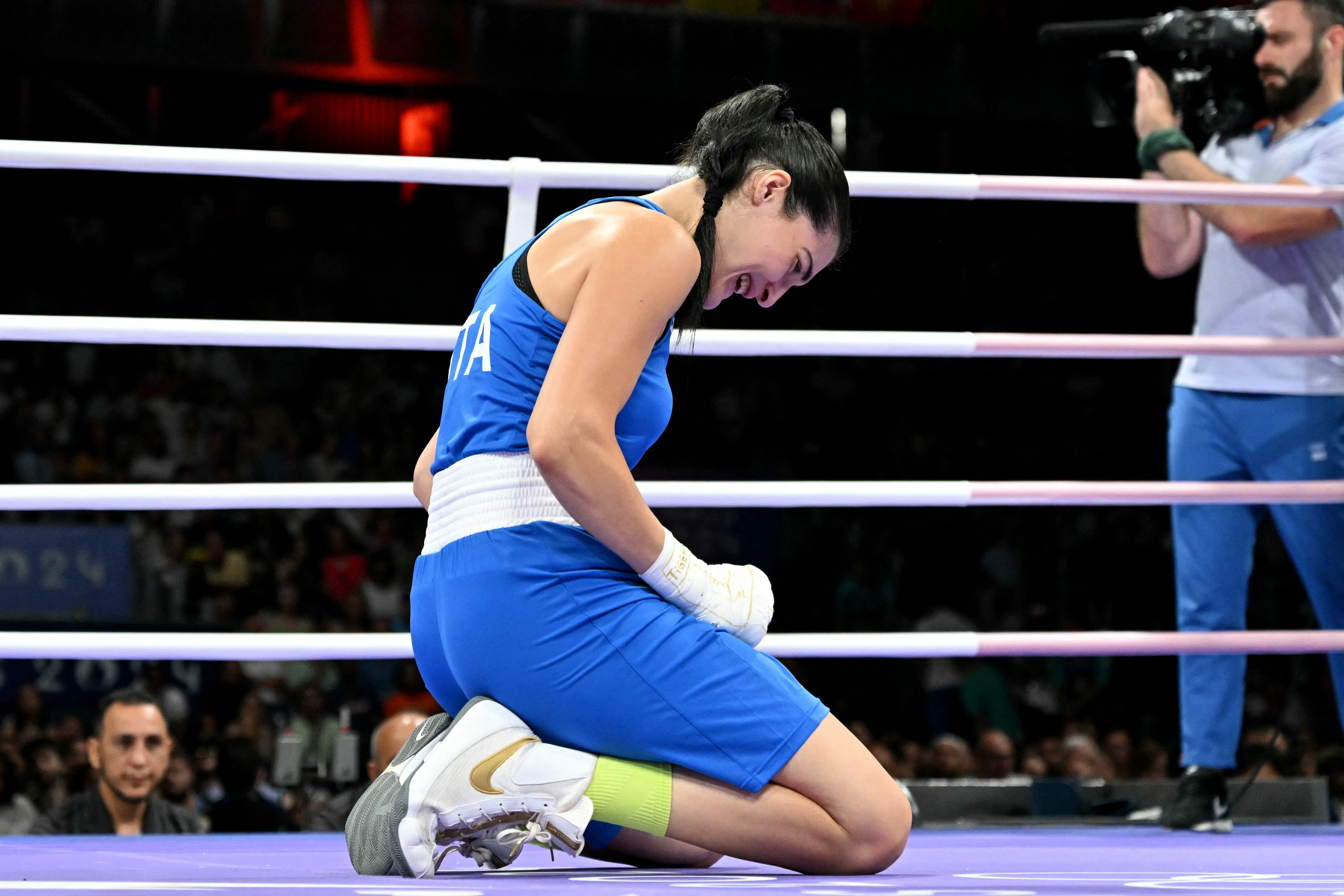 Paris Olympics: Italy's Angela Carini abandons fight with Algeria's Imane Khelif, who failed unspecified gender test, after 46 seconds