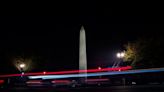 Washington Monument vandalized, one man taken into custody