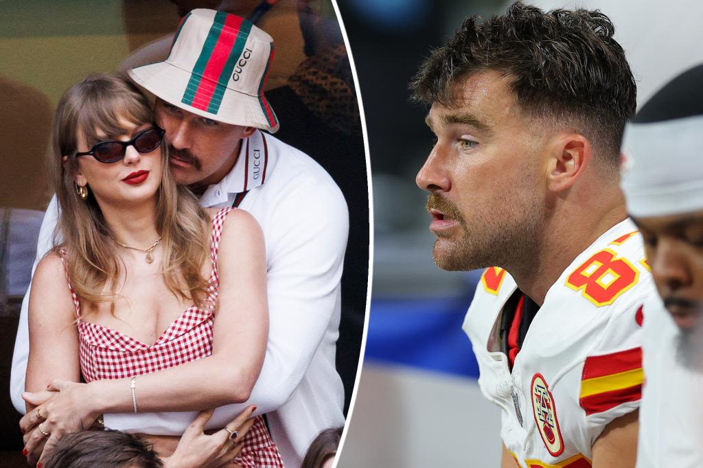 Travis Kelce admits to ‘not playing the best football’ after looking downcast at game skipped by Taylor Swift