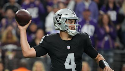 Aidan O'Connell gets start, leads Raiders to opening drive score vs Vikings