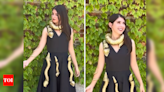 AI Dress: Future of fashion: World's first AI dress with robotic snakes | - Times of India